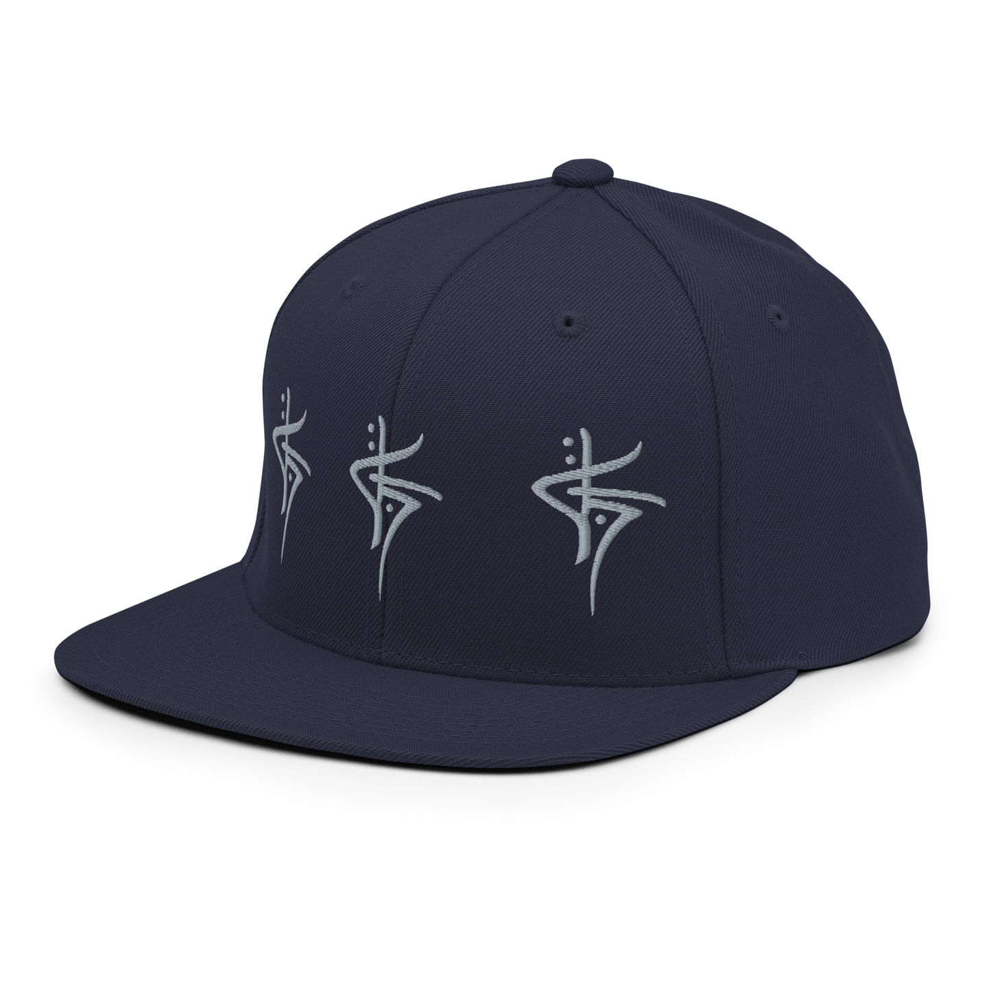 TRIPLE PLOT SNAPBACK - NAVY/GREY