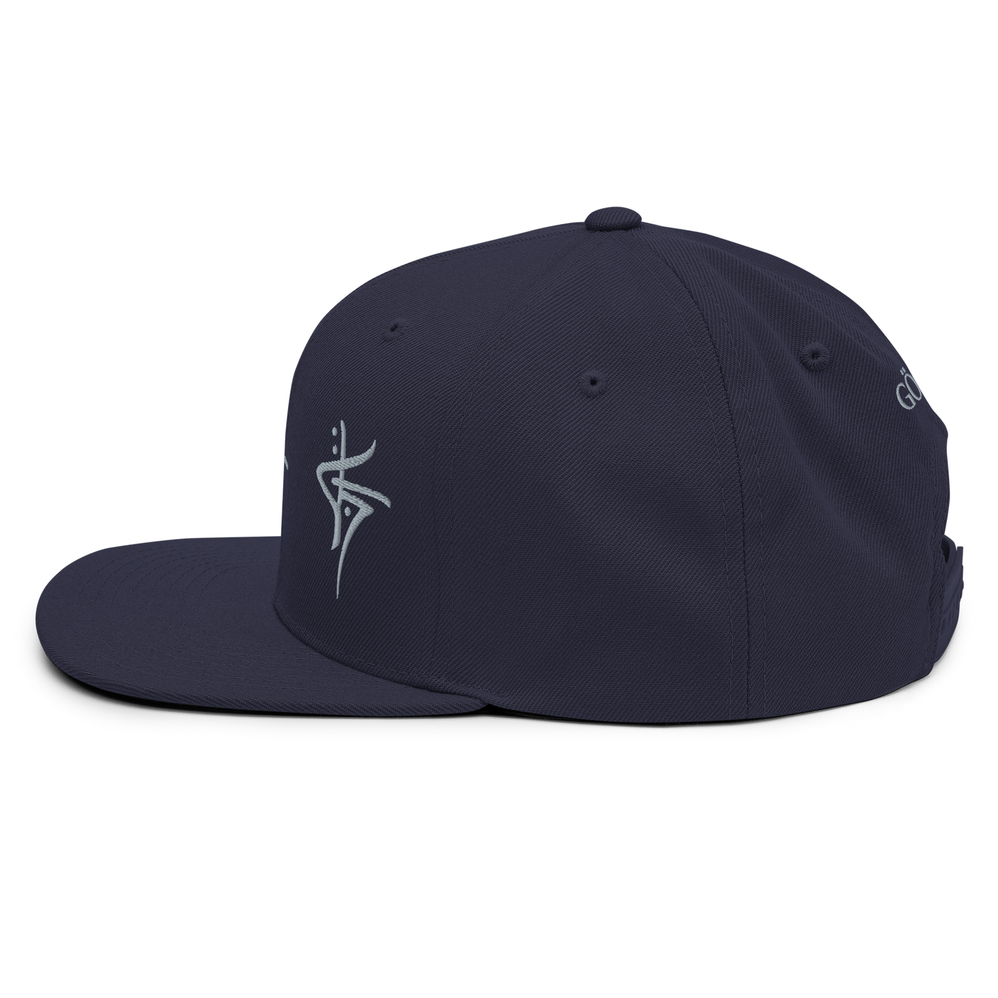 TRIPLE PLOT SNAPBACK - NAVY/GREY