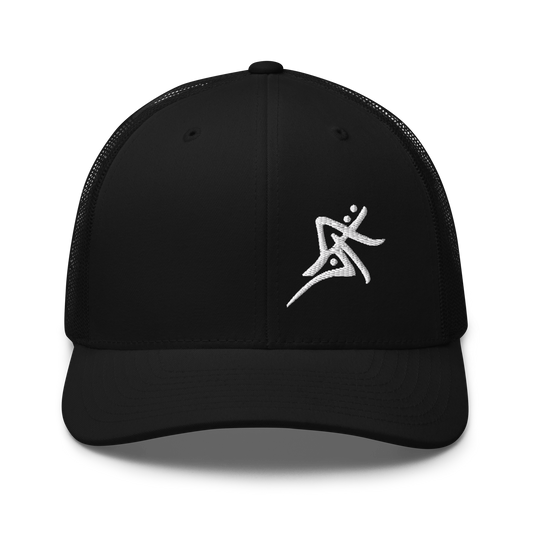 CROOKED PLOT TRUCKER - BLACK/WHITE