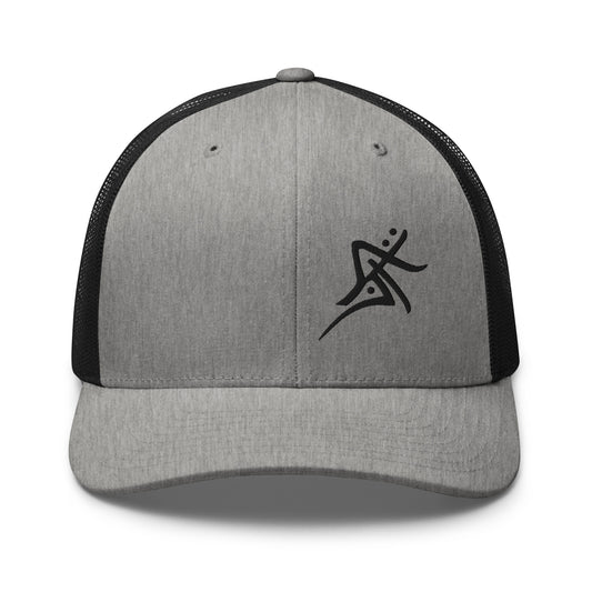 CROOKED PLOT TRUCKER - HEATHER GREY/BLACK