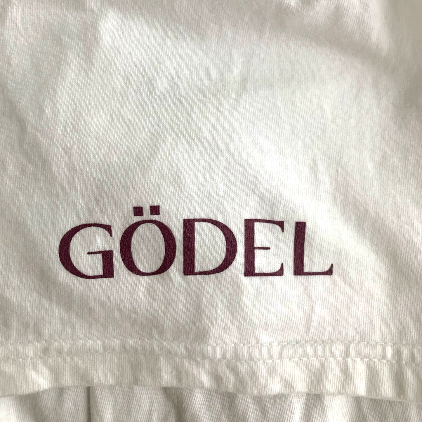 OG LOGO T - WHITE/MAROON